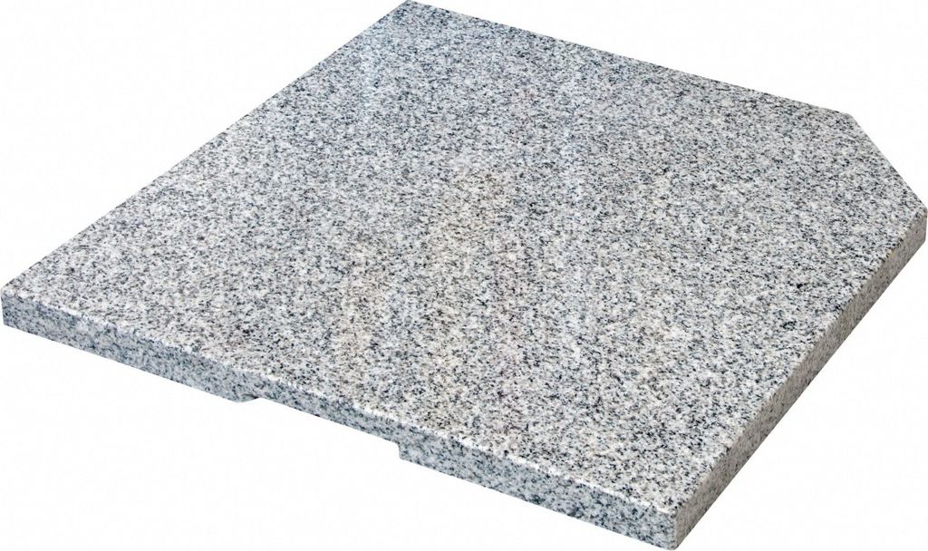 doppler Granitplatte 25 kg, Hellgrau