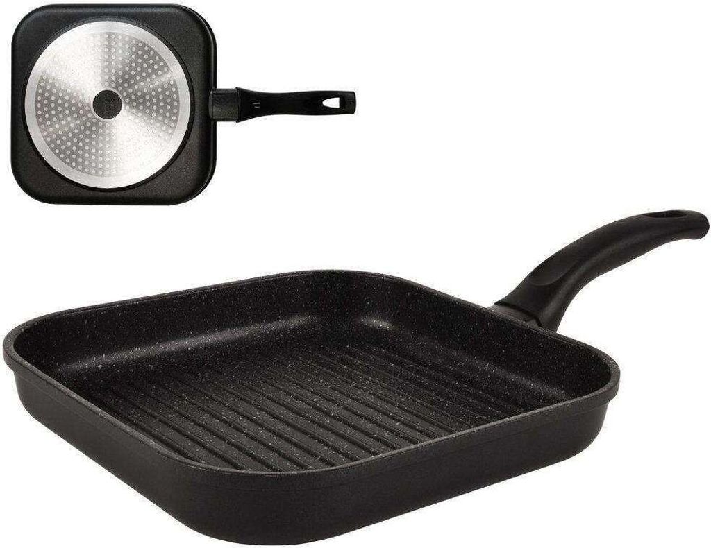 Grilovací pánev ORION 26x26 cm s granitovým povrchem GRANDE Obrázek produktu 