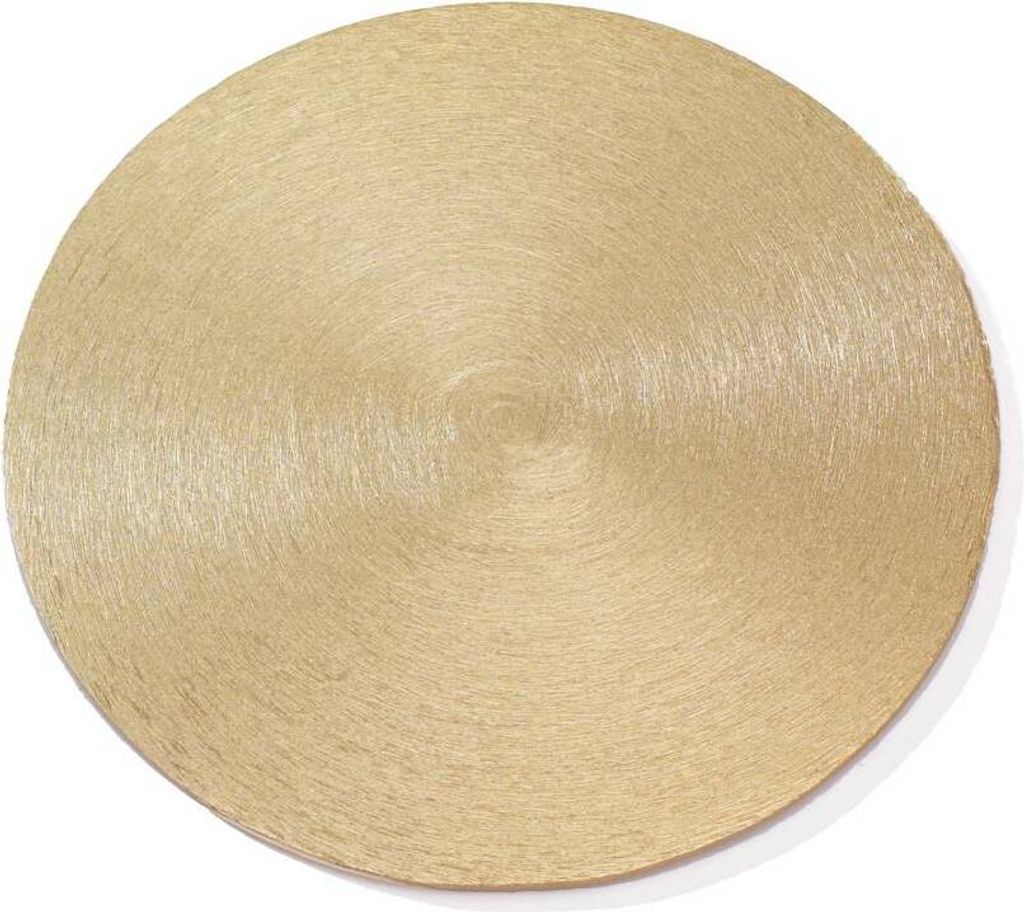 4x Alu Kerzenteller Ø12cm Dekoteller Gold Kerzenuntersetzer Stumpenkerzen