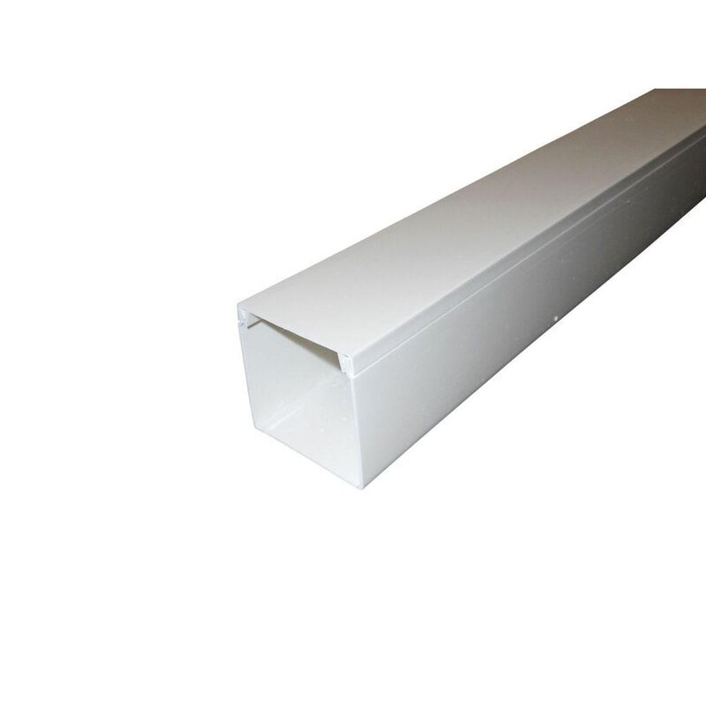 Kabelkanal weiß 100 x 100 mm Produktbild 