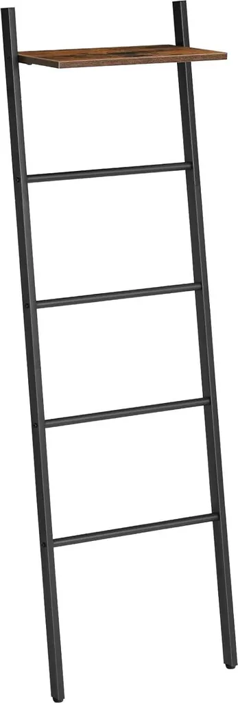 Échelle à Serviettes 5 Marches Anthracite Peu Encombrante Allecto Plus