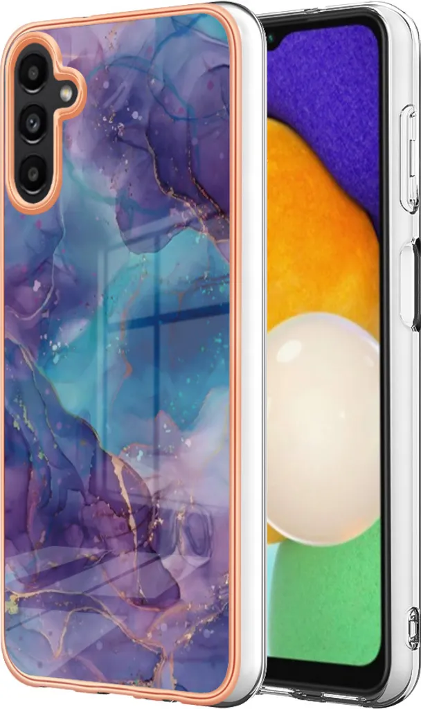 Cover Samsung A55 5G Silicone TPU Antiurto Blu Scuro - Case Fantasia