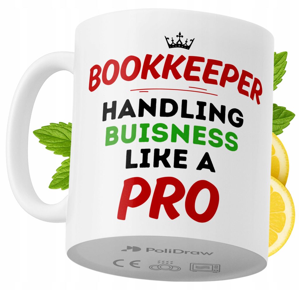 Lustige Kaffeetasse mit witzigem Textdesign für Buchhalter - ideal für Geburtstage, Namenstage und Feiertage. Hochwertige Tasse für besondere An...