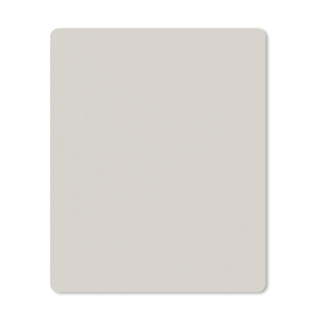 MuchoWow Mauspad Mousepad Grau - Hell - Herbst 19x23 cm - Mousepads - Maus Mat - Pad - Mausunterlage - Mauspads - Spielen