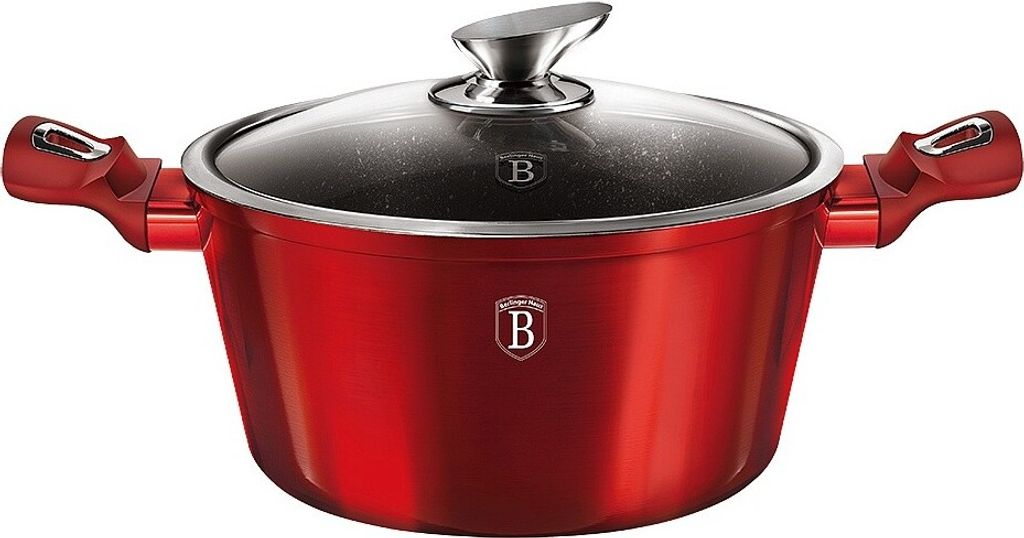 BERLINGER HAUS RED METALLIC LINE GRANITE COOK 20 cm BH-1256 Obrázek produktu 