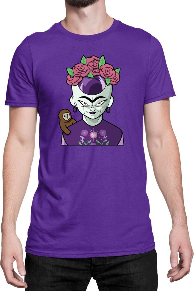 Herren T-Shirt Dragon Anime Manga Ball Z Frieza 03, Man 3XL / Lila