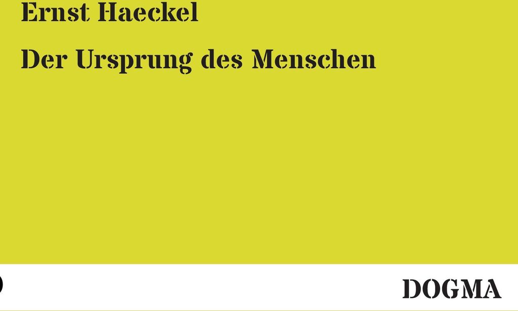 Der Ursprung des Menschen