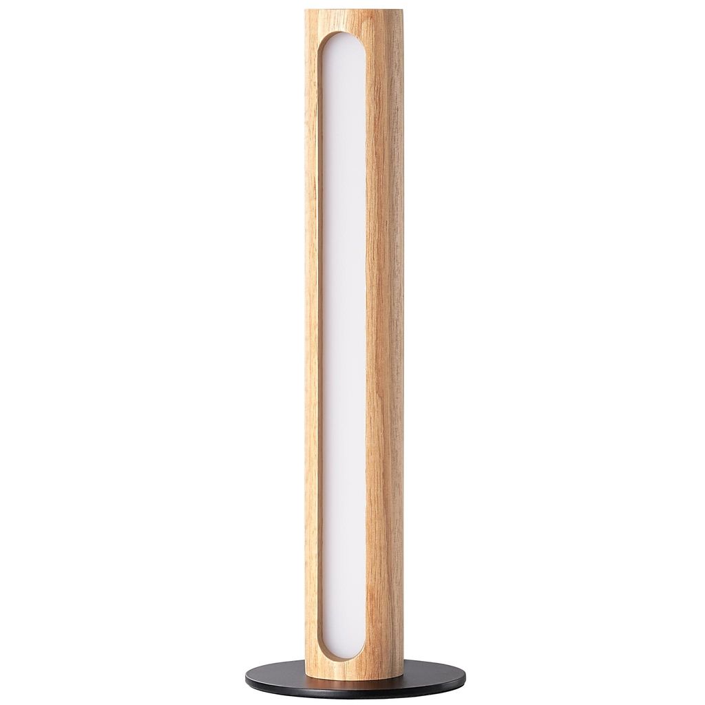 EDISHINE LED Tischlampe Holz, Nachttischlampe Touch Produktbild 