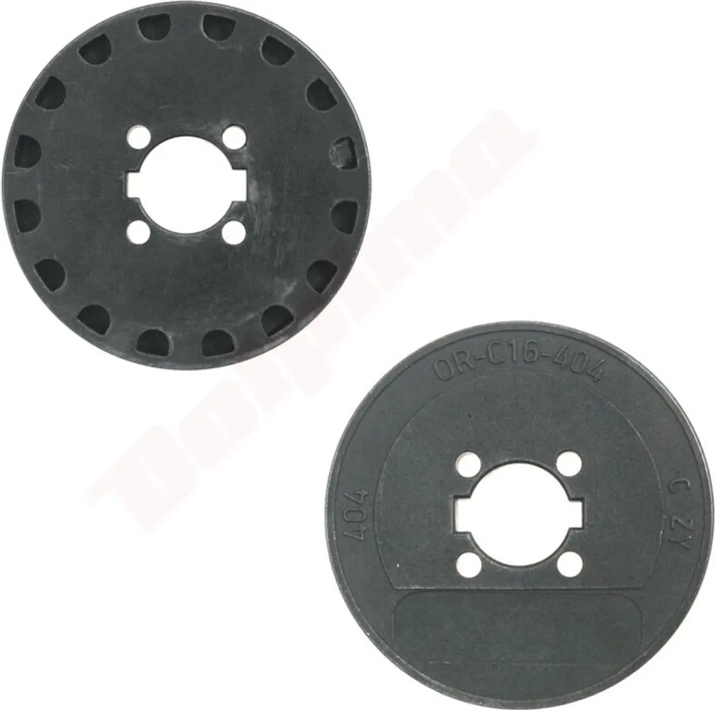 Roue dentée de transmission C16-404 en acier pour chaîne de convoyeur