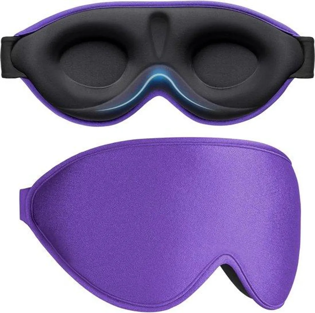 Masque de sommeil ergonomique contre les insomnies et fuites de lumière