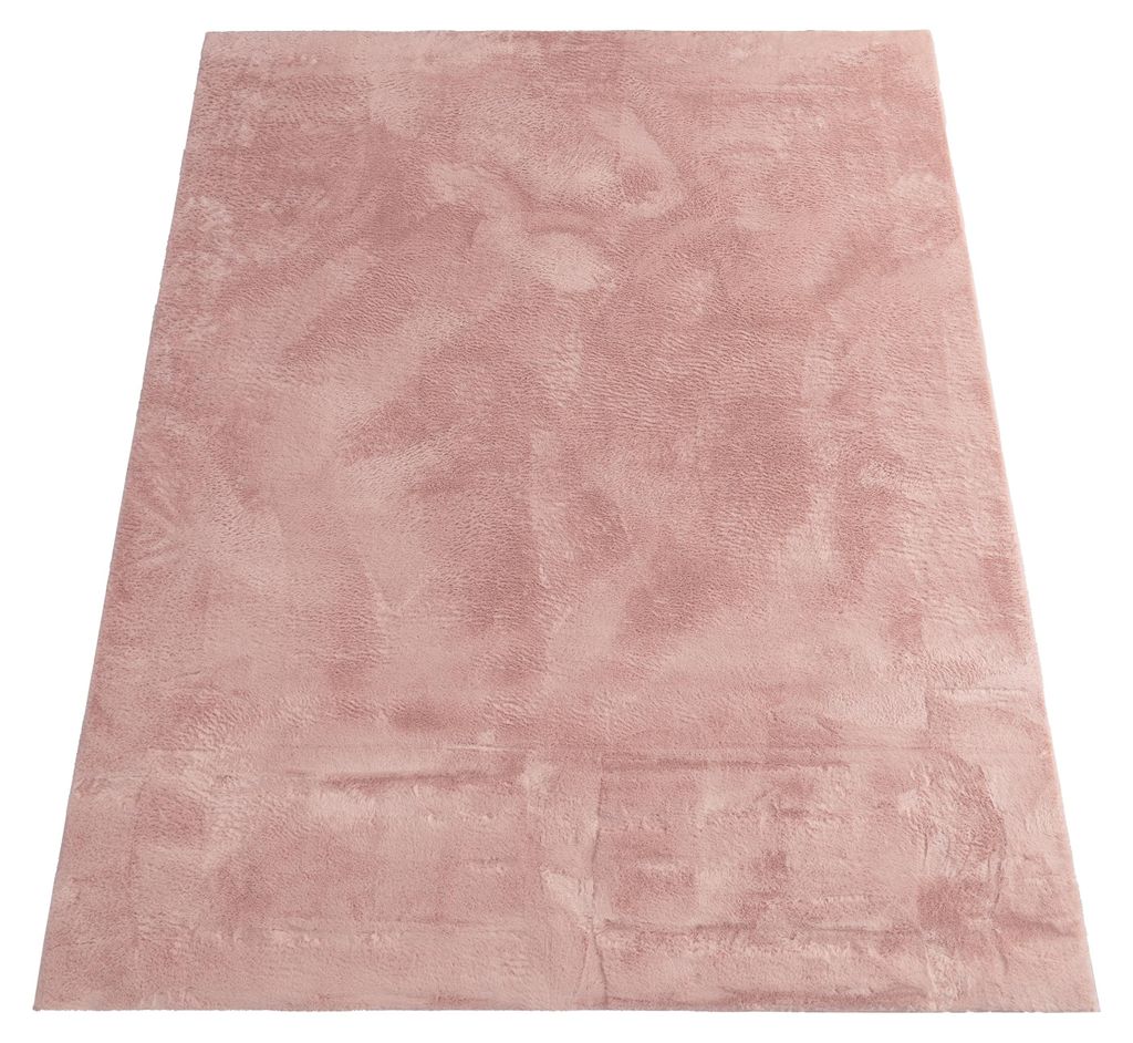 Teppich Wohnzimmer Kunstfell Shaggy Hochflor Waschbar In Produktbild 