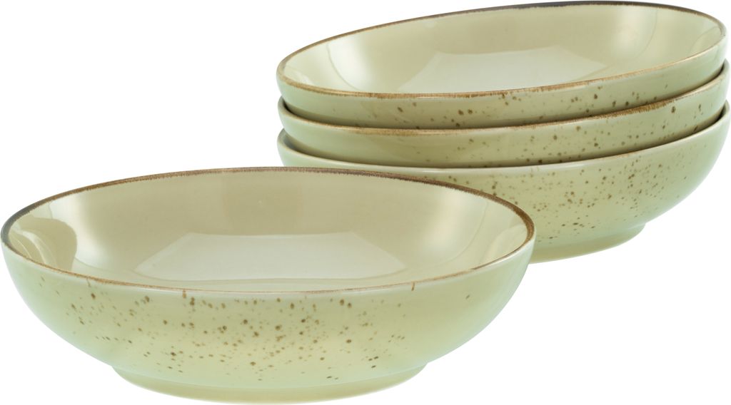 CreaTable, 21682, Nature Collection Earth, Poke Bowl 4-tlg, Steinzeug