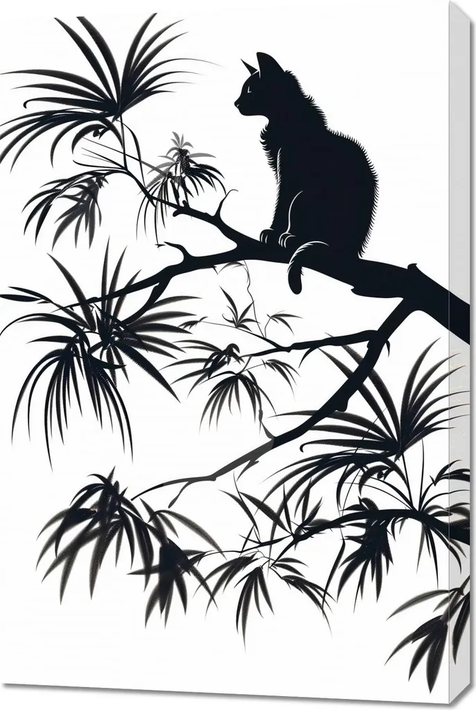 Image 60 x 90 cm Sur une branche pour Décorer une Chambre ou un Bureau