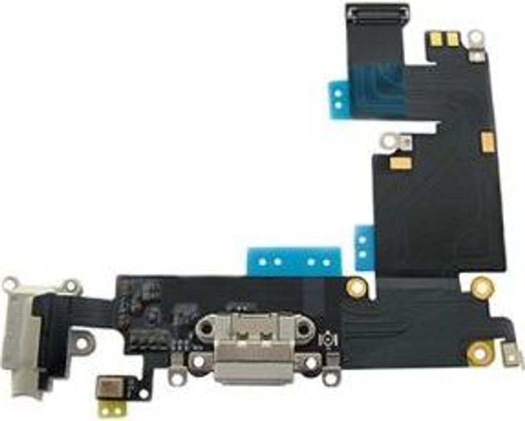 OEM Ladebuchse Flexkabel für iPhone 6 Plus grau