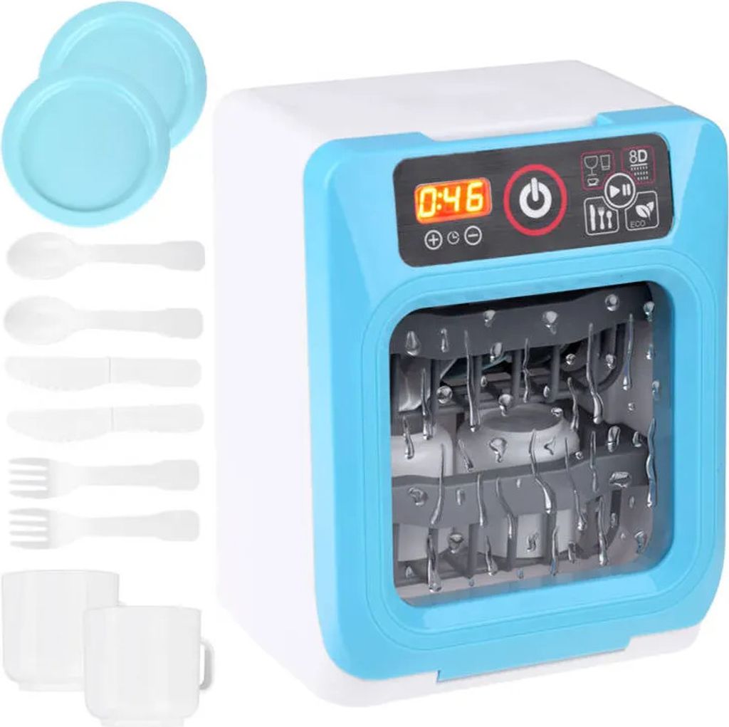 Lave-vaisselle pour enfants avec accessoires et fonctions Image du produit 