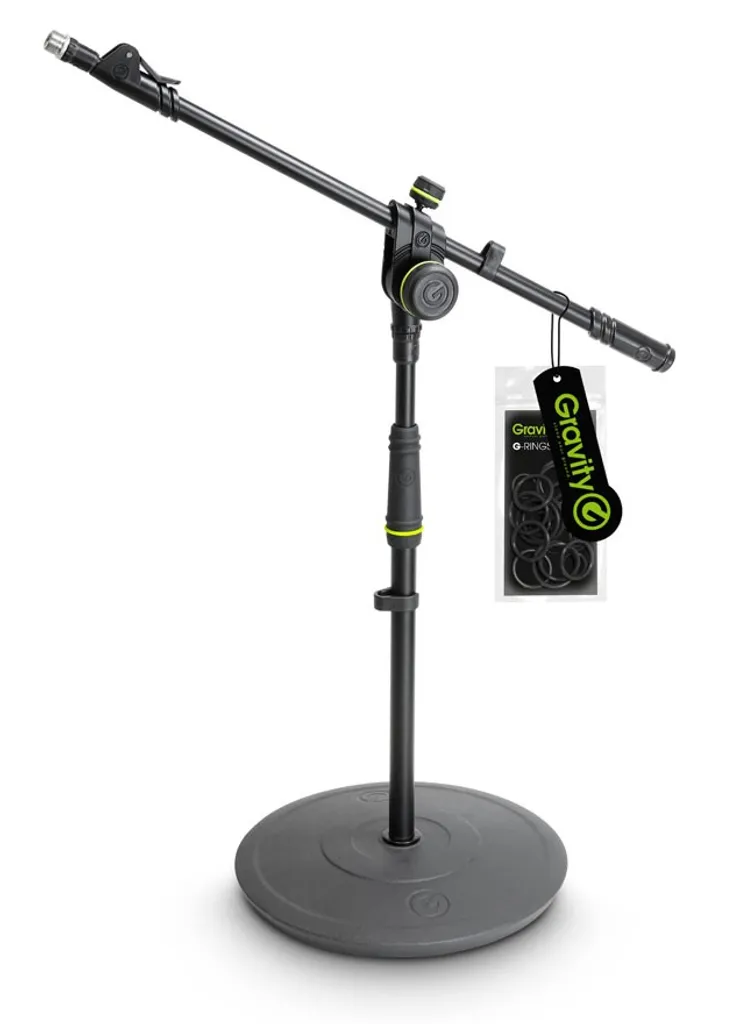 Support micro Gravity MS 2222 B stable pour amp guitare et batterie
