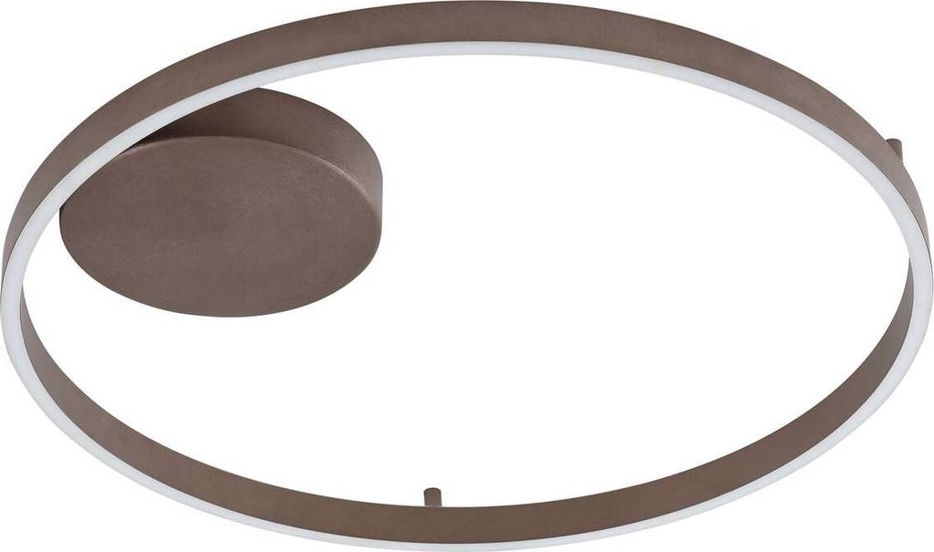 Lucande Smart LED-Deckenleuchte Moise, kaffee, CCT, Tuya