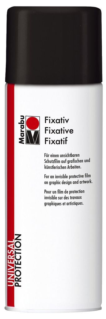 Marabu Sprühlack Fixativ 400 ml Dose Produktbild 