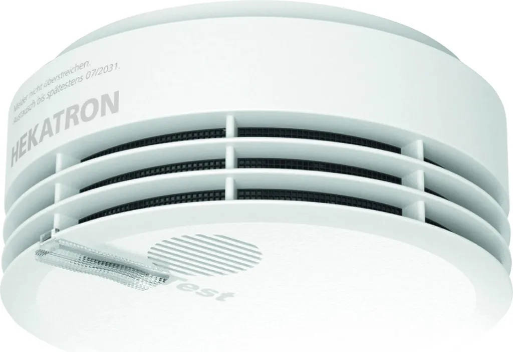 Hekatron Genius Plus détecteur de fumée connecté avec pile de dix ans