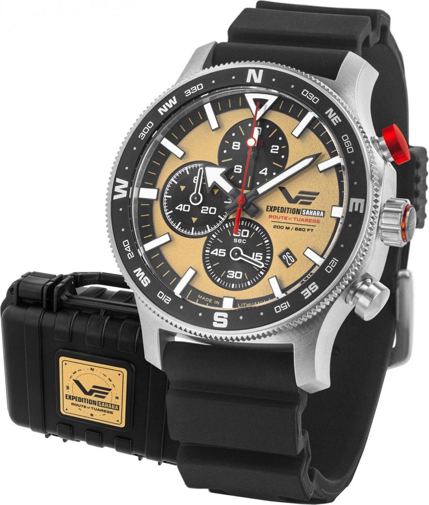 Zegarek  Vostok Europe 6S10-598A753 czarny Zdjęcie produktu 