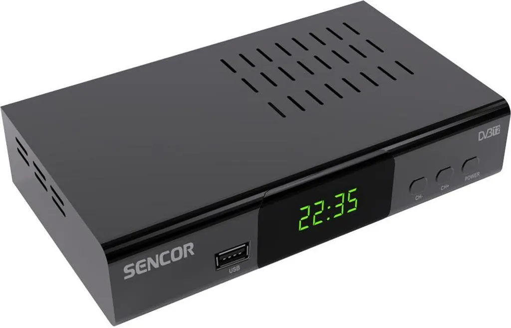 Décodeur TNT HD Sencor SDB 5007T Tuner Terrestre pour TV et Moniteur - 2