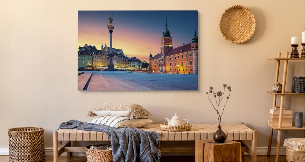 Quadro In Vetro Panoramico Pixxprint - Paesaggio Toscano - 100x40 Cm - Made In Germany