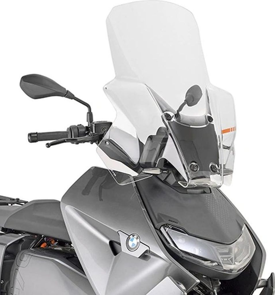 Pare-brise moto Kappa pour BMW CE 04 '22, Transparent 73x60 Image du produit 