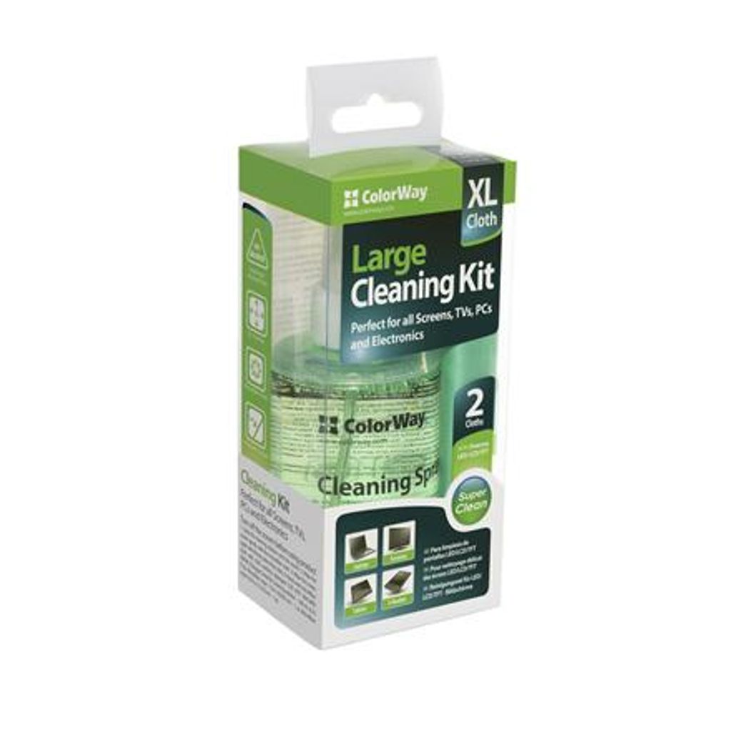 Bildschirmreiniger ColorWay Großes Reinigungsset 200ml und Produktbild 