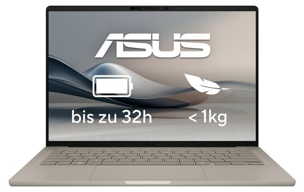 ASUS Zenbook A14 UX3407QA-QD488W, Snapdragon, 35,6 cm (14"), 1920 x 1200 Pixel, 16 GB, 1 TB, Windows 11 Home