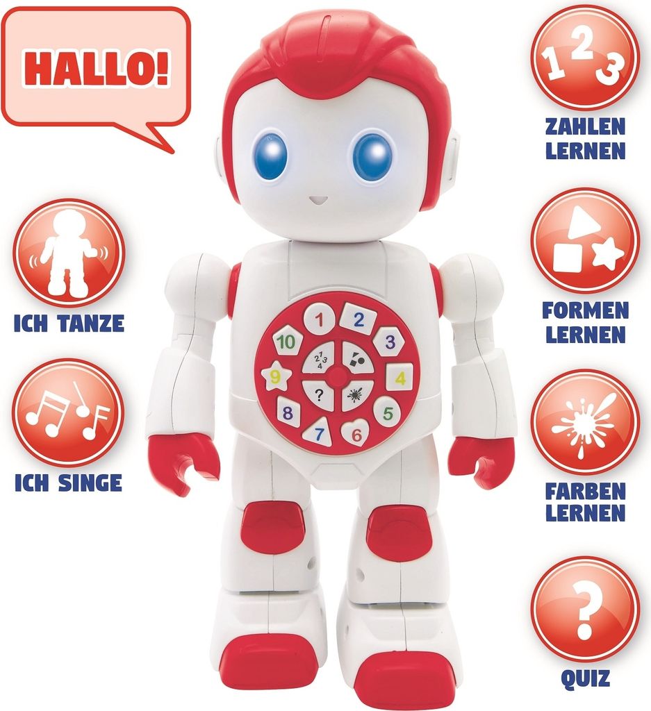 POWERMAN FIRST Interaktiver sprechender Roboter (Deutsch) Produktbild 