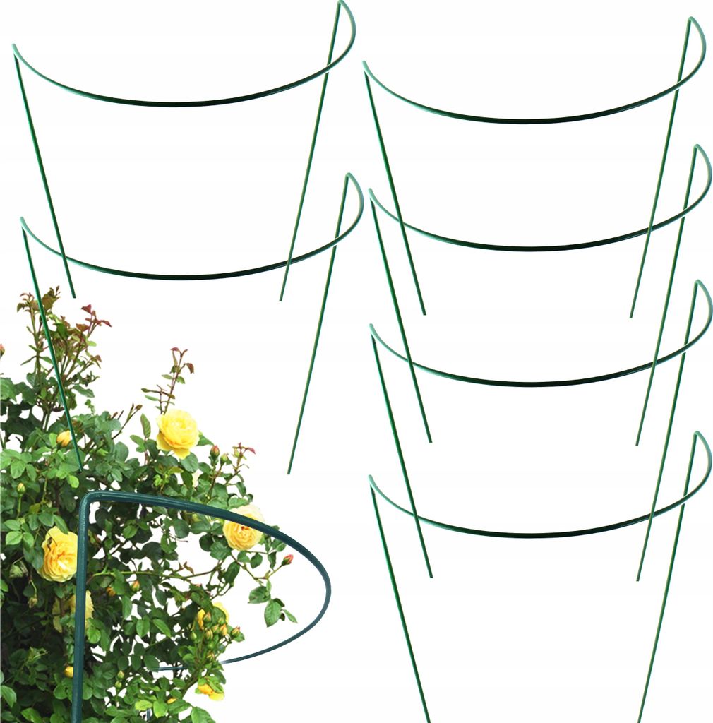 Support pour plantes vivaces en métal 70 cm (x6) - Support Image du produit 