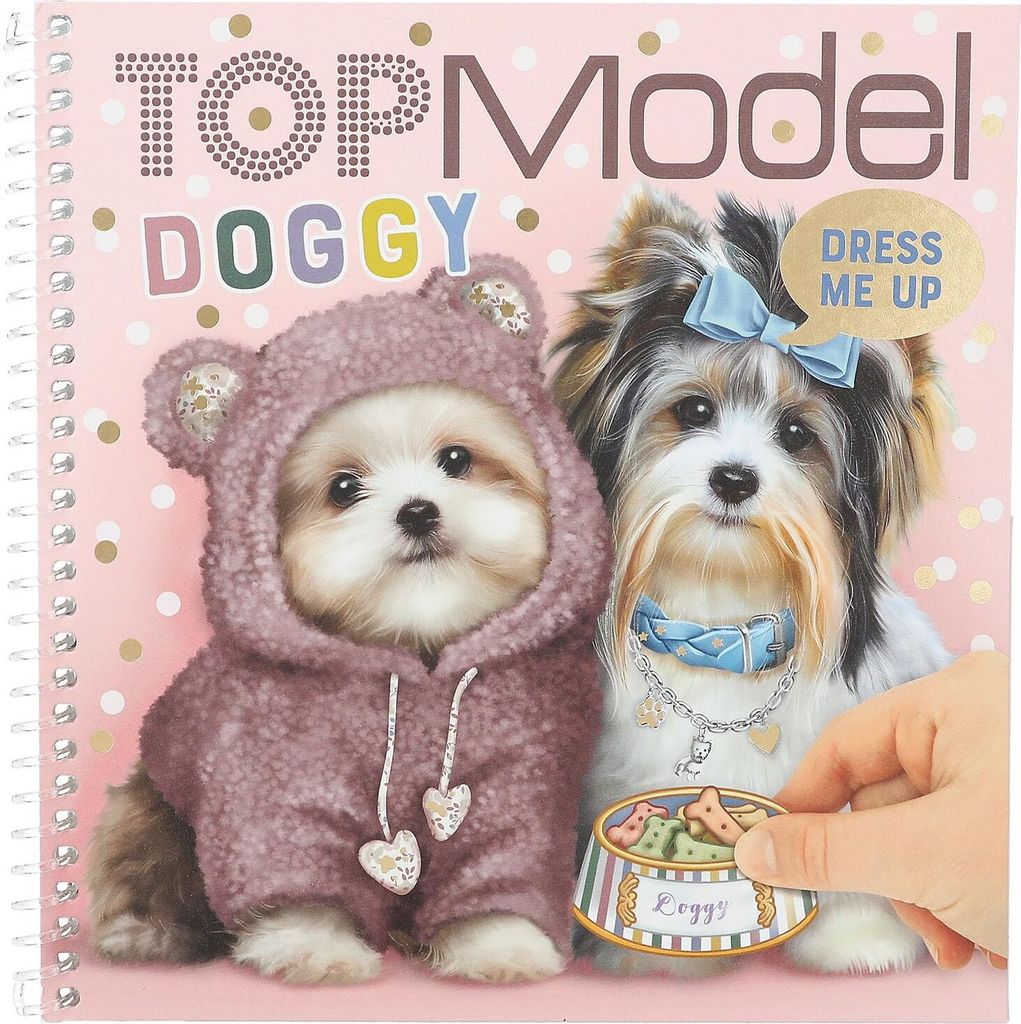 Depesche TOPModel Dress Me Up Stickerbuch DOGGY Produktbild 
