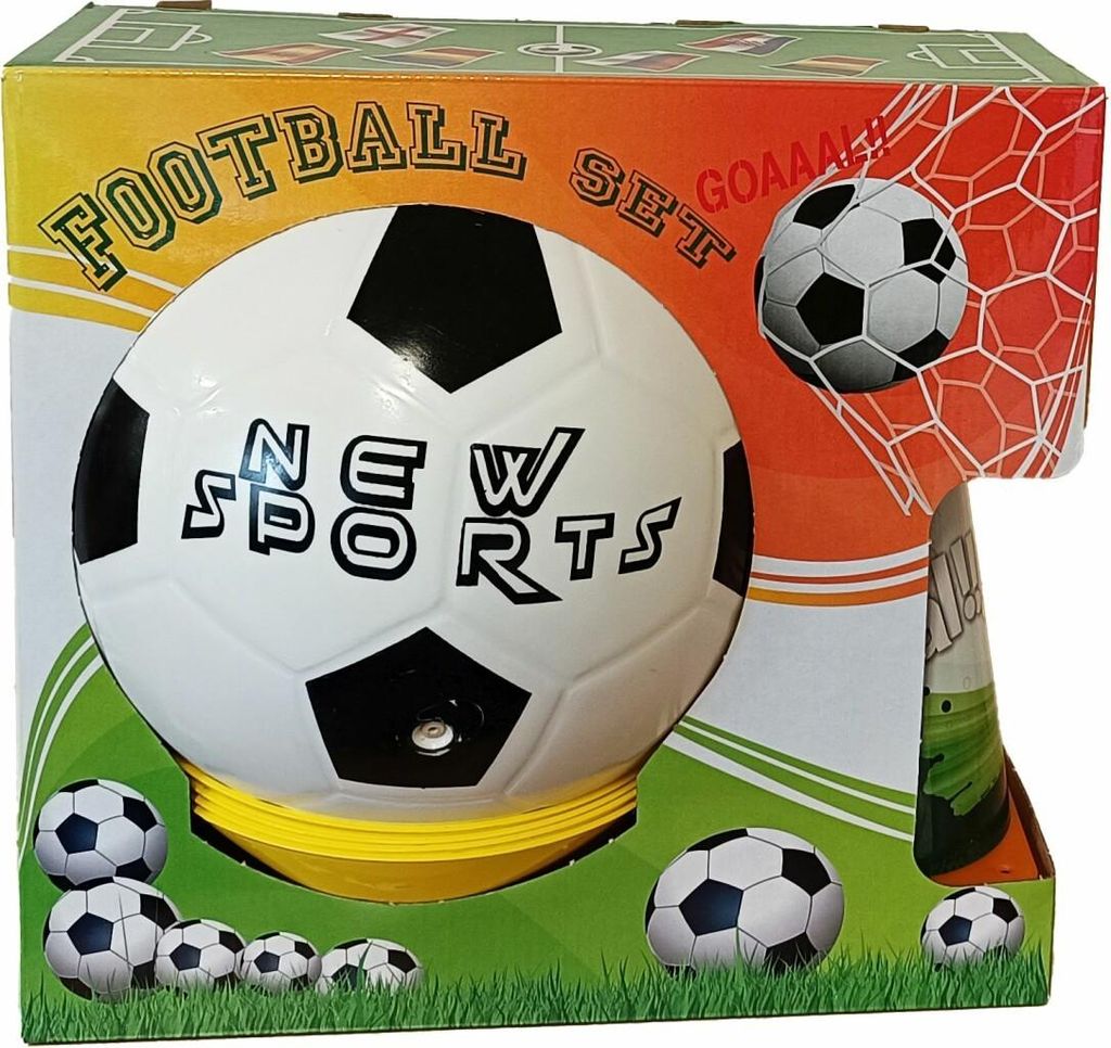 New Sports Fußball Trainingsset für Kinder - Komplettes Übungsset