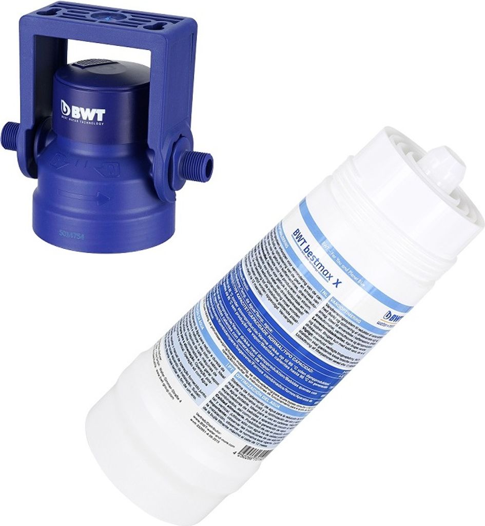 Universal Anti Kalk Filter Wasserfilter Set BWT Bestmax X mit Besthead Kopf