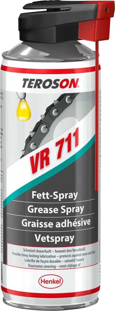 Henkel TEROSON VR 711 Spray 400ML | Protezione Superfici e Ingranaggi