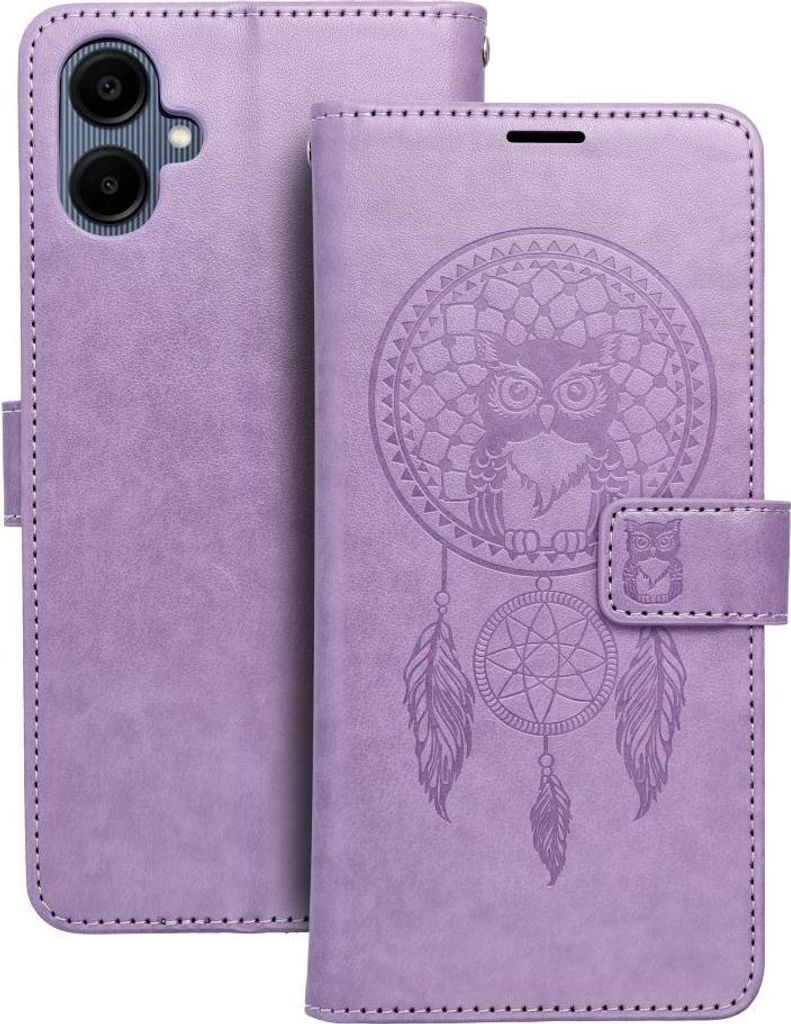 MEZZO Book Holster passend für SAMSUNG A06 Traumfänger lila