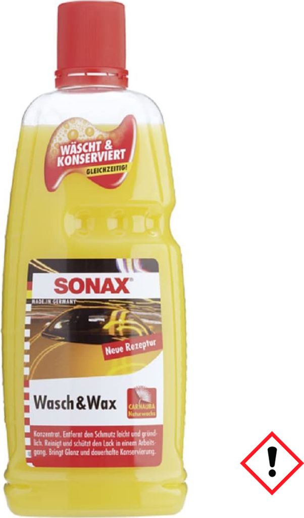 SONAX Wasch & Wax 1 L PET-Flasche Produktbild 