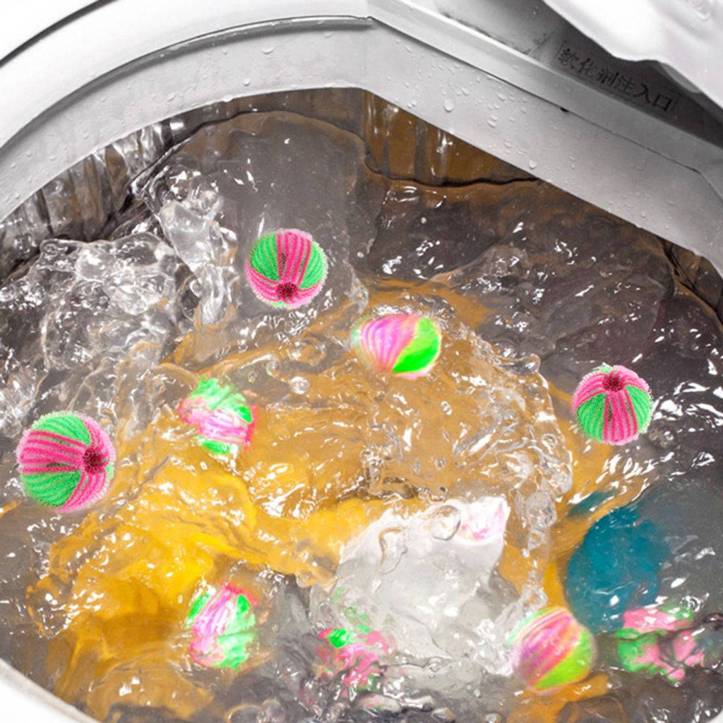 8 Stück Fusselbälle für Waschmaschine Tierhaarentferner Waschmaschine Wäsche Haarfänger Waschmaschine Antiverwicklungs Flusenentferner Wiederverwendbarer Tierfellwäscher Haarfänger für Waschmaschine 