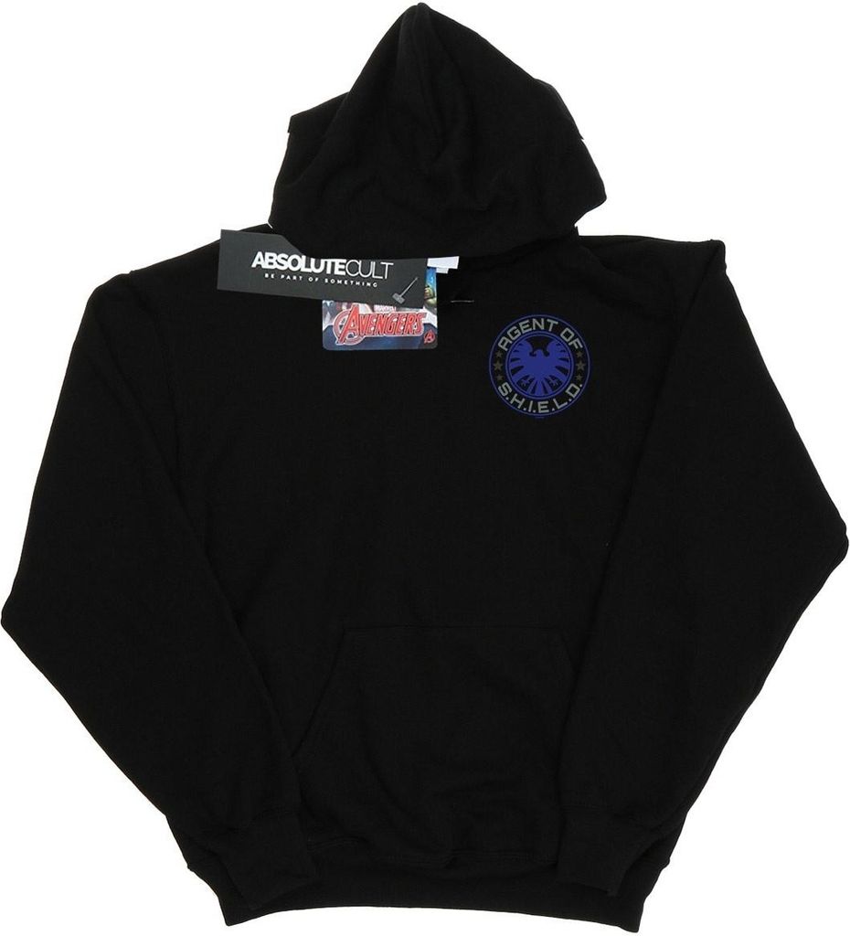 Marvel - "Agents of SHIELD" Kapuzenpullover für Herren BI24442 (M) (Schwarz)