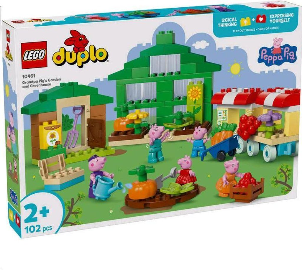 LEGO DUPLO Záhrada a skleník starého otca, Stavebnica, 2 Obrázok produktu 