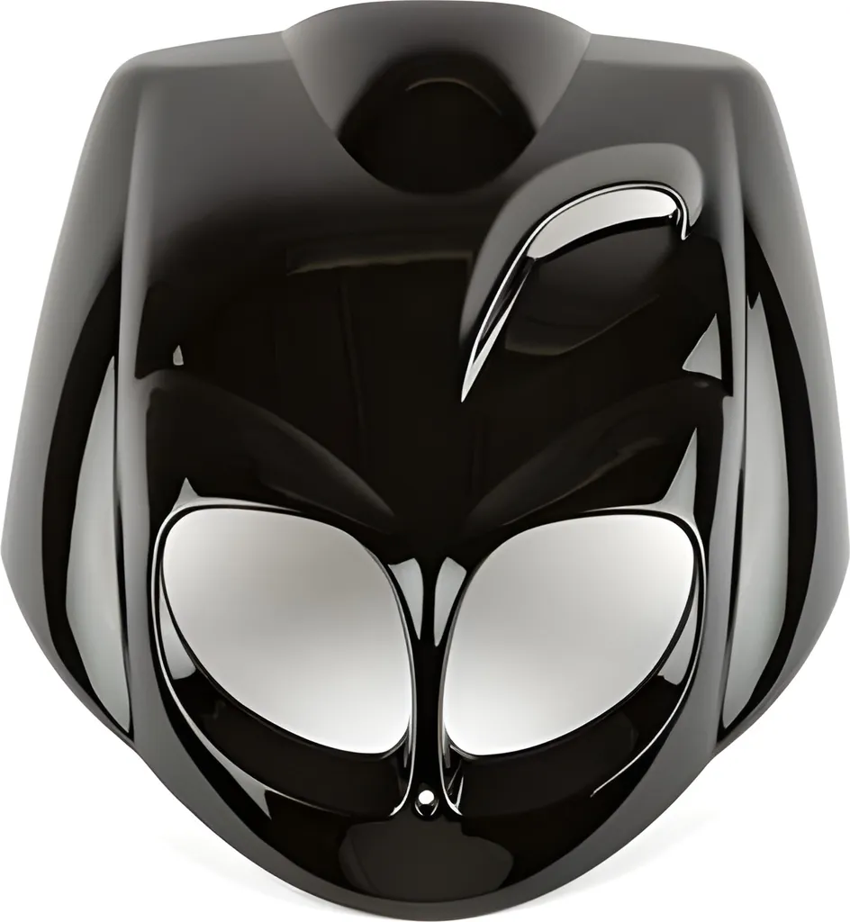 Couvercle de bouclier avant BCD noir métallisé pour Peugeot Trekker TKR