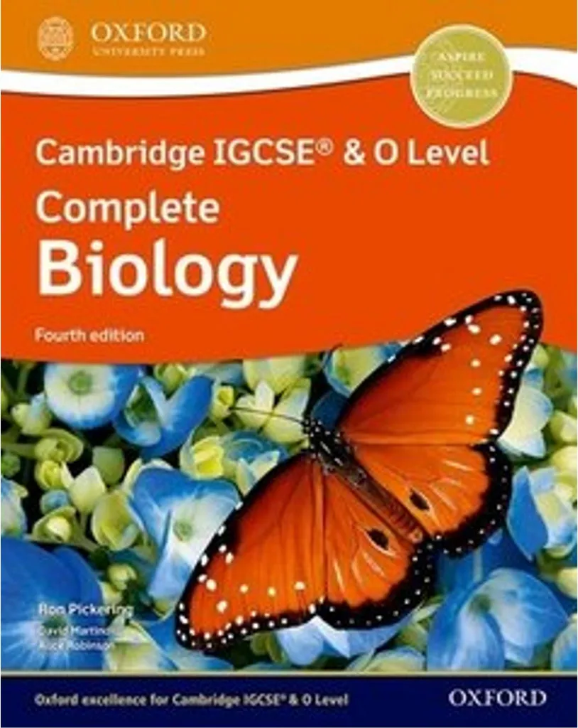 Manuel de Biologie Cambridge IGCSE et O Level pour Lycéens et Élèves