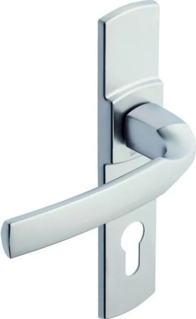 Poignée de porte Artis sans traces de doigts finition Chrome Velours