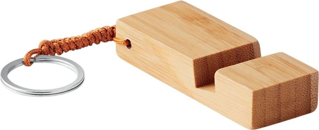 MidOcean - "Trineu" Bambus Schlüsselanhänger-Ständer MO1142 (Einheitsgröße) (Holz)