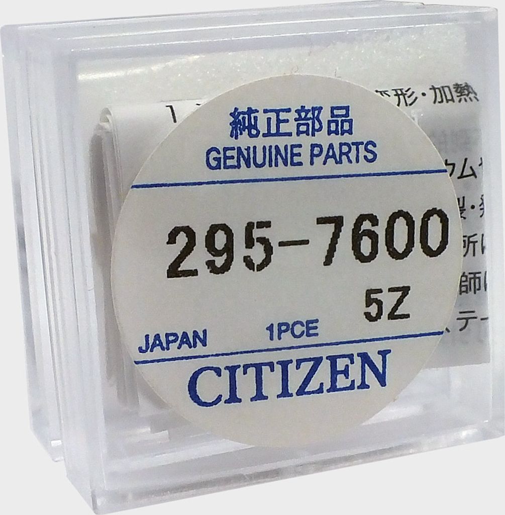 Citizen Akku Panasonic MT516F 295-7600 295-6100 Knopfzelle m. Fähnchen