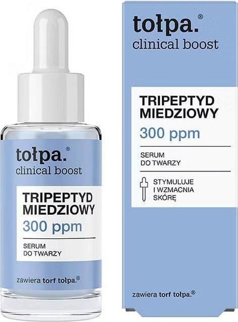TOŁPA Clinical Boost Kupfertripeptid 300 ppm Gesichtsserum