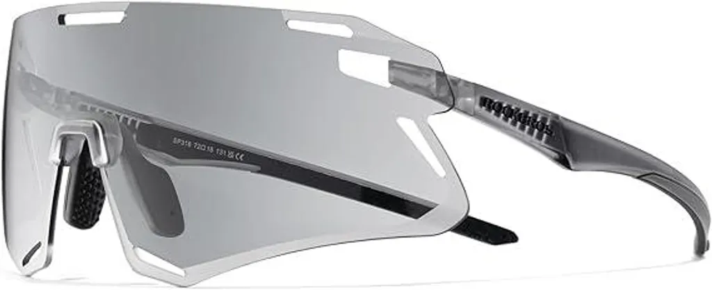 Lunettes vélo photochromiques TR90 coupe-vent pour homme et femme