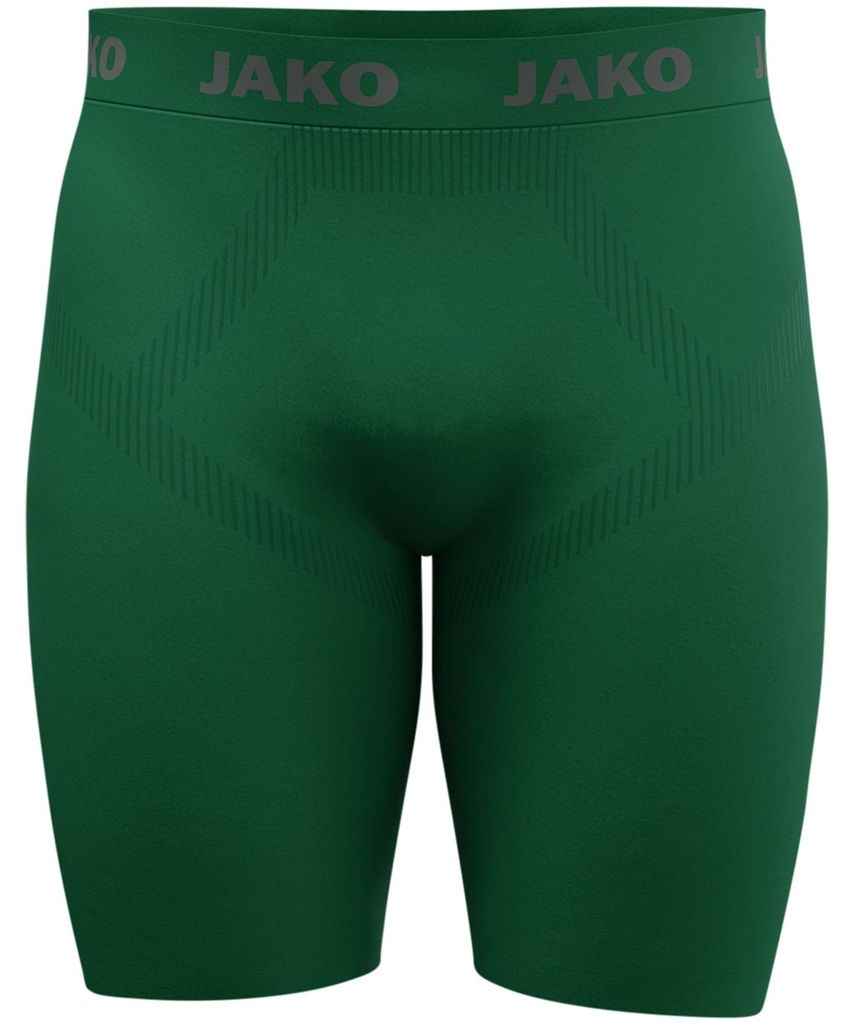 JAKO Uni Short Tight Seamless- 8559, Farbe:dunkelgrün, Größe:XS