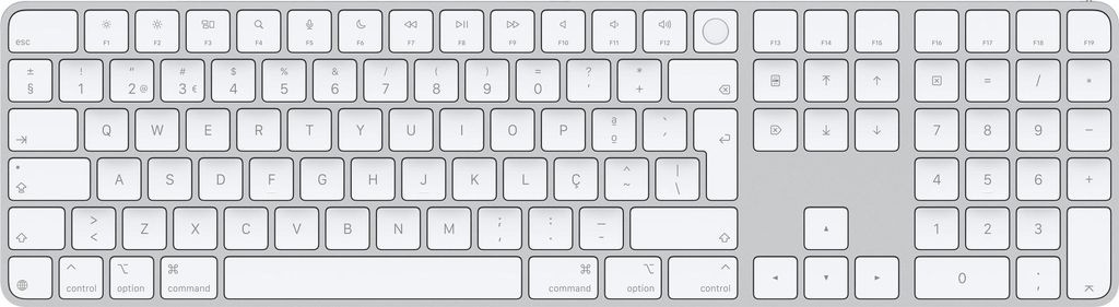 Apple Magic Keyboard with Touch ID and Numeric Keypad Produktbild 