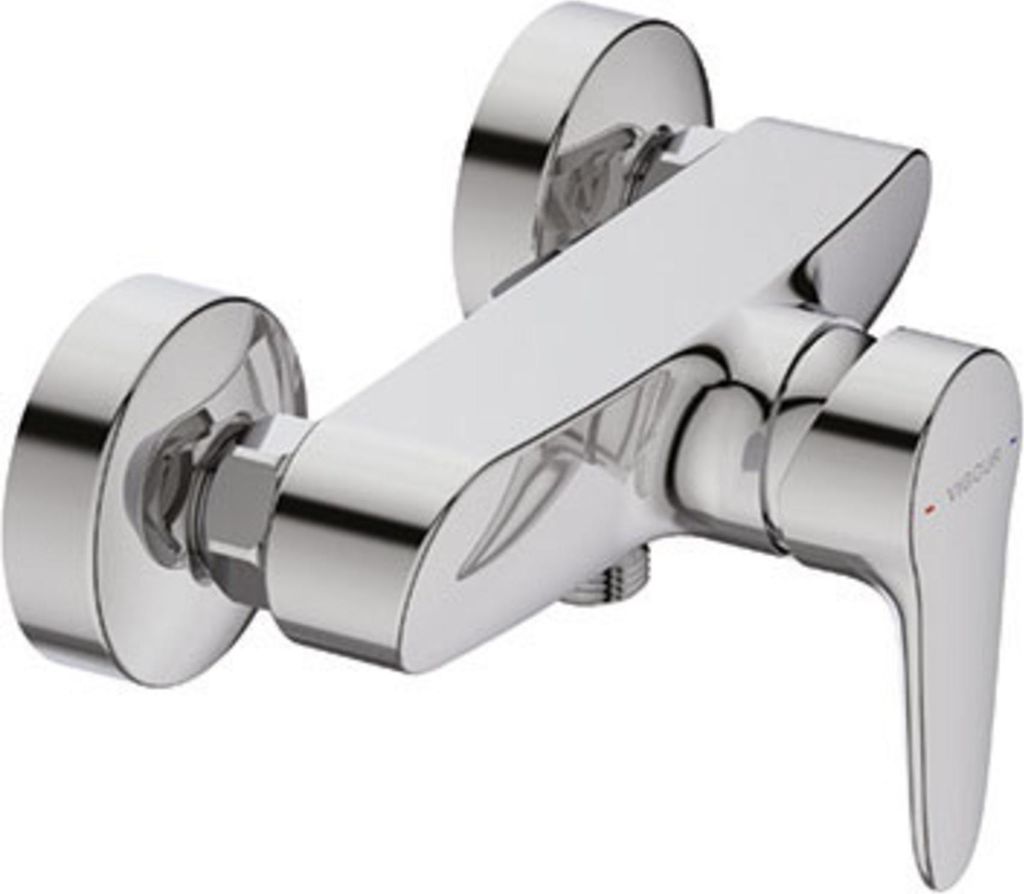 VIGOUR Clivia Einhand-Aufputz-Brausebatterie mit ECO-Funktion ohne Brausegarnitur, verchromt
